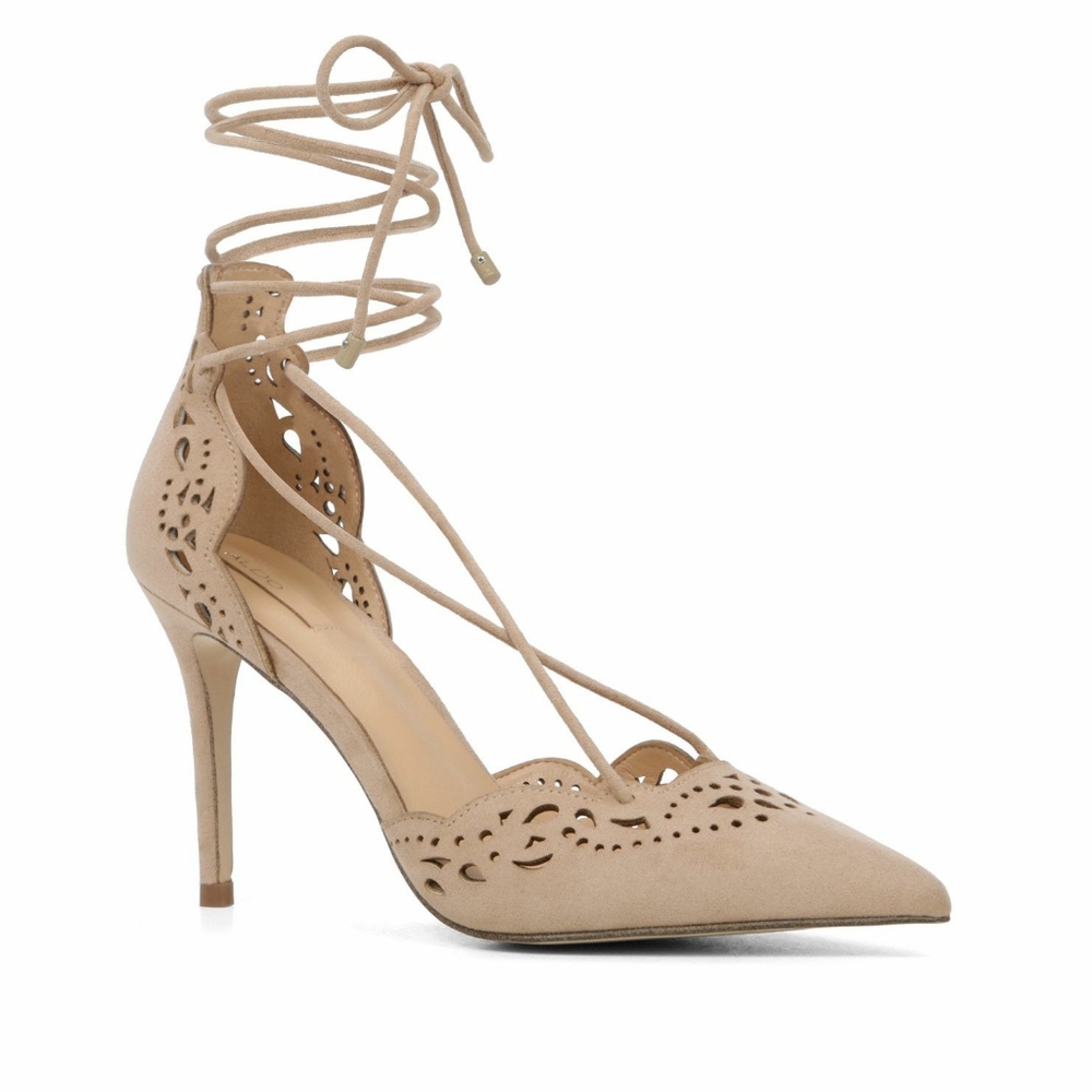 Aldo Antoinette Lace Up Heels